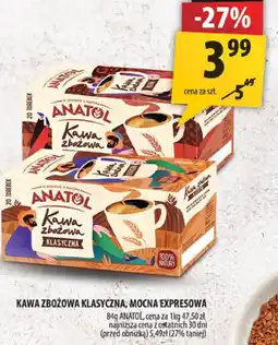 Arhelan Kawa zbożowa Anatol klasyczna, mocna espressowa oferta