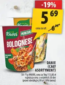 Arhelan Fix danie bolognese Knorr oferta