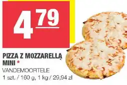 Spar Pizza z mozzarellą mini Vandemoortele oferta