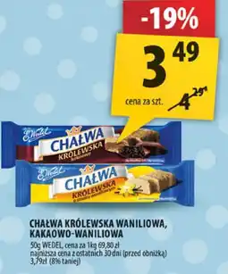 Arhelan Chałwa królewska waniliowa, kakaowo-waniliowa E.Wedel oferta
