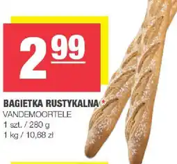 Spar Bagietka rustykalna Vandemoortele oferta