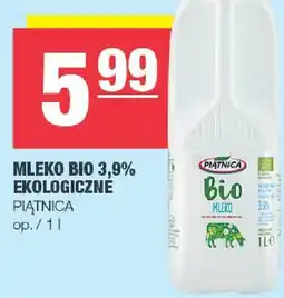 Spar Mleko bio 3,9% ekologiczne Piątnica oferta