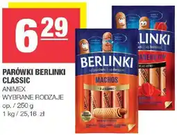 Spar Parówki Berlinki Classic Animex oferta