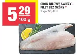 Spar Okoń nilowy świeży filet bez skóry SPAR oferta