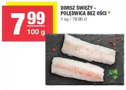 Spar Dorsz świeży polędwica bez ości SPAR oferta