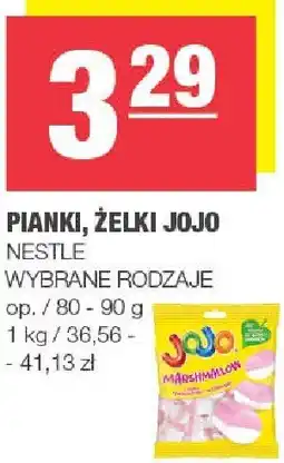 Spar Pianki, żelki Jojo Nestle oferta