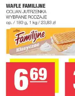 Spar Wafle Familijne Colian Jutrzenka oferta
