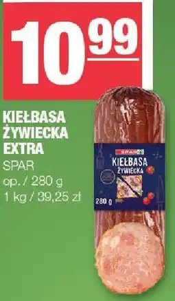 Spar Kiełbasa żywiecka extra Spar oferta