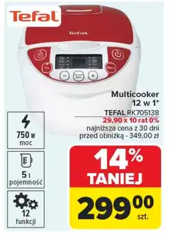 Carrefour Multicooker Tefal oferta