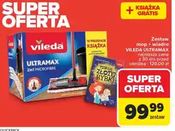 Carrefour Zestaw mop i wiadro Vileda oferta
