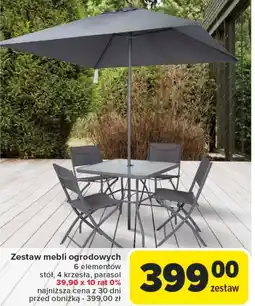 Carrefour Zestaw mebli ogrodowych oferta