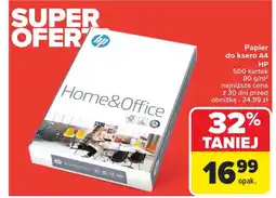 Carrefour Papier ksero HP oferta