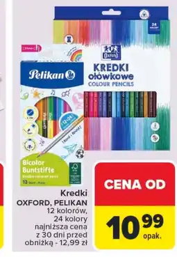 Carrefour Kredki Oxford oferta