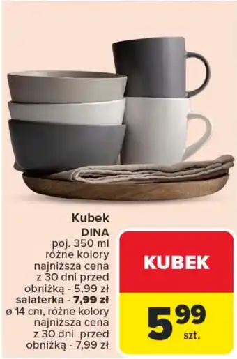 Carrefour Kubek Dina oferta