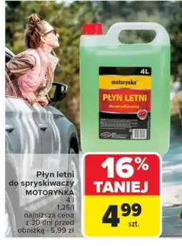 Carrefour Płyn do spryskiwaczy Motorynka oferta