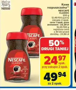 Carrefour Market Kawa rozpuszczalna Nescafé Classic oferta