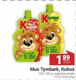 Nasz Sklep Mus Tymbark, Kubuś oferta