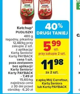 Carrefour Market Ketchup Pudliszki oferta