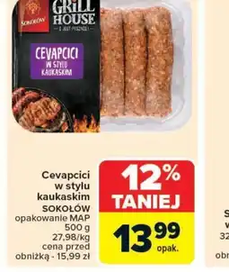 Carrefour Market Cevapcici w stylu kaukaskim Sokołów oferta