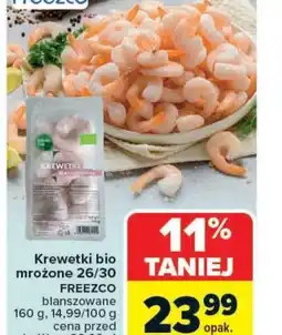 Carrefour Market Krewetki bio mrożone 26/30 Freezco oferta