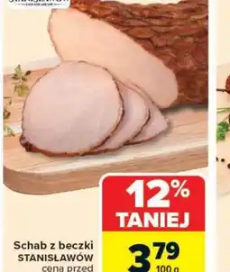 Carrefour Market Schab z beczki Stanisławów oferta