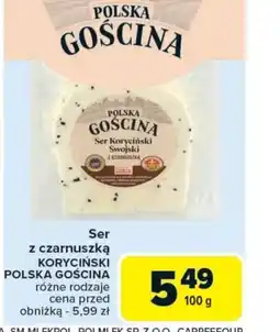 Carrefour Market Ser z czarnuszką Koryciński Polska Gościna oferta
