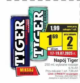 Nasz Sklep Napój Tiger oferta
