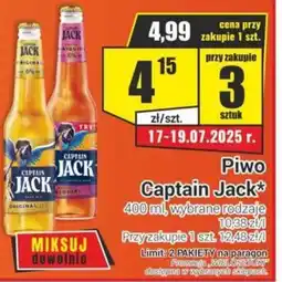 Nasz Sklep Piwo Captain Jack oferta