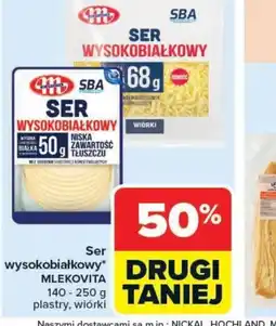 Carrefour Market Ser wysokobiałkowy Mlekovita oferta