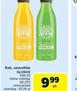 Carrefour Market Sok, smoothie SLONCE oferta