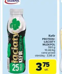 Carrefour Market Kefir Protein+ Laciaty Mlekpol oferta