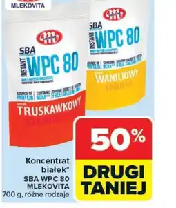 Carrefour Market Koncentrat białek SBA WPC 80 Mlekovita oferta