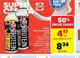 Carrefour Market Napój Protein Drink Zott oferta