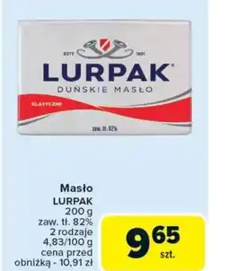 Carrefour Market Masło Lurpak oferta