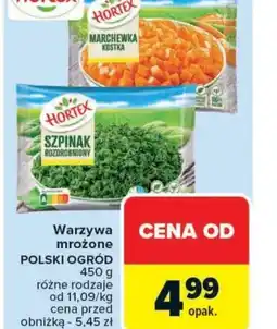Carrefour Market Warzywa mrożone Polski Ogród Hortex oferta