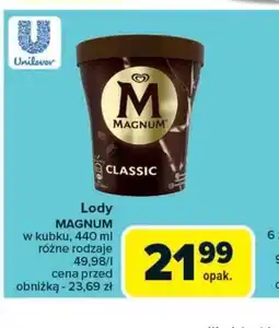 Carrefour Market Lody Magnum oferta