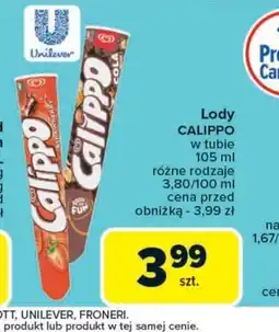 Carrefour Market Lody Calippo oferta