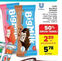 Carrefour Market Lody Big Milk Intense oferta