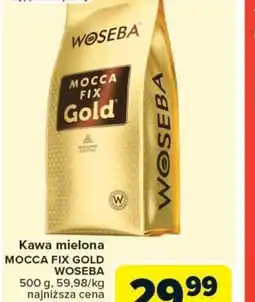 Carrefour Market Kawa mielona Woseba Mocca Fix Gold oferta