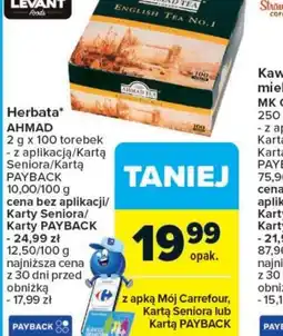 Carrefour Market Herbata Ahmad oferta