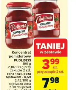 Carrefour Market Koncentrat pomidorowy Pudliszki oferta