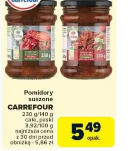 Carrefour Market Pomidory suszone Carrefour oferta