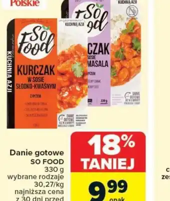 Carrefour Market Danie gotowe So Food oferta