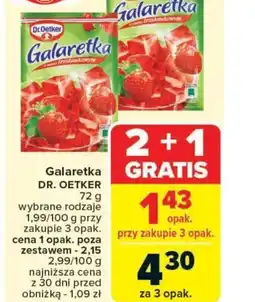 Carrefour Market Galaretka Dr. Oetker oferta
