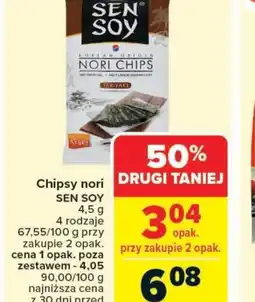 Carrefour Market Chipsy nori Sen Soy oferta