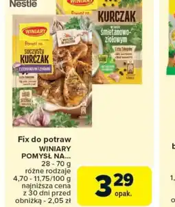 Carrefour Market Fix do potraw Winiary oferta