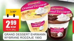 Bingo Grand dessert ehrmann oferta