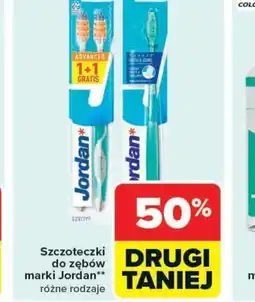 Carrefour Market Szczoteczki do zębów marki Jordan oferta