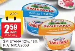 Bingo Śmietana 12%, 18% piątnica oferta