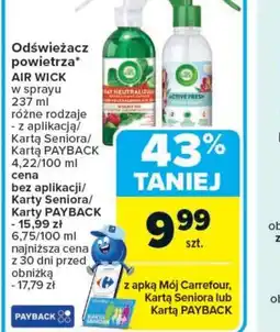 Carrefour Market Odświeżacz powietrza Air Wick oferta